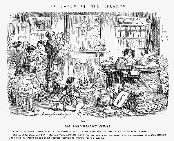 The Parliamentary Female. The dreadful consequences of the emancipation of women