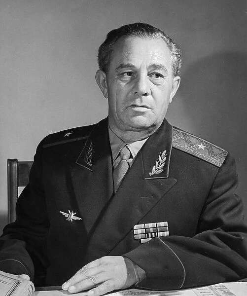 Peoples assessor of the supreme court of the ussr, major-general alexander zakharov, he played a prominent role in trial of u2 spy plane pilot francis gary powers, ussr, 1960