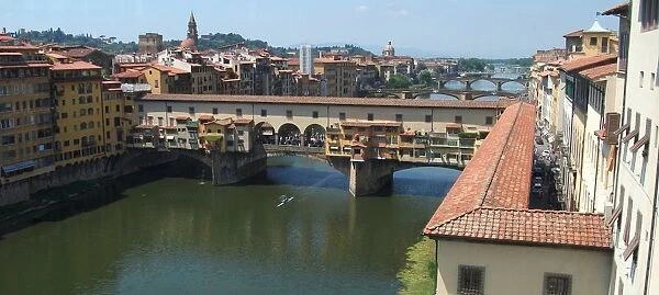 Ponte Vecchio over Arno River, Florence, Italy