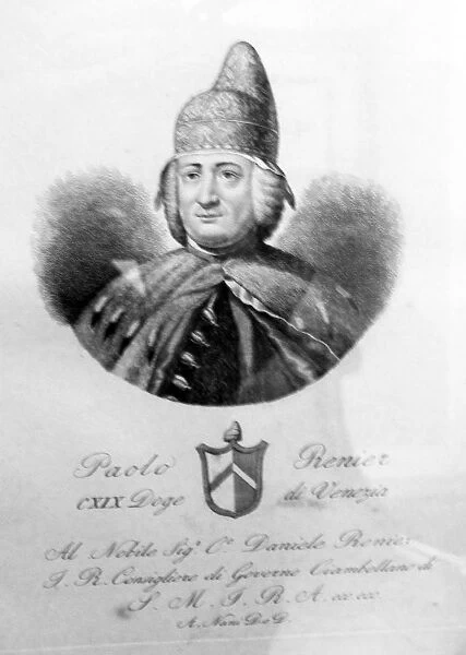 Portrait of Paolo Renier CXIX