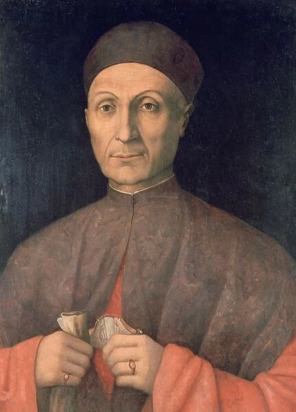 Portrait of a Scholar Gentile Bellini (active c1460. died 1507) Italian Renaissance painter