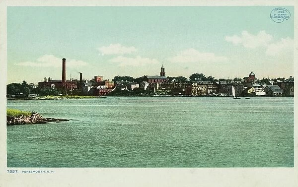 Portsmouth, New Hampshire Postcard. 1904, Portsmouth, New Hampshire Postcard
