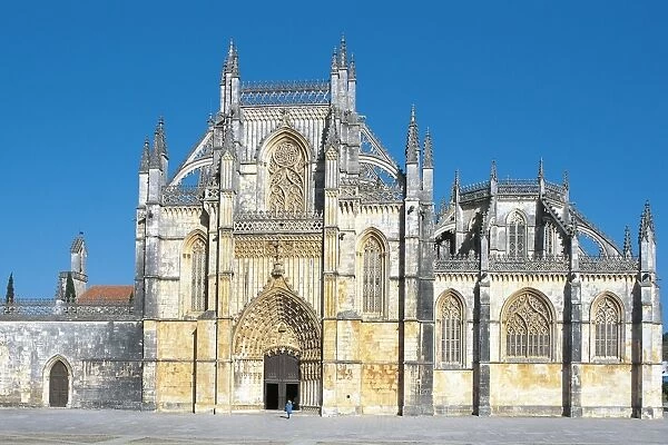 Portugal - Batalha. Monastery of the Dominicans. UNESCO World Heritage List, 1983
