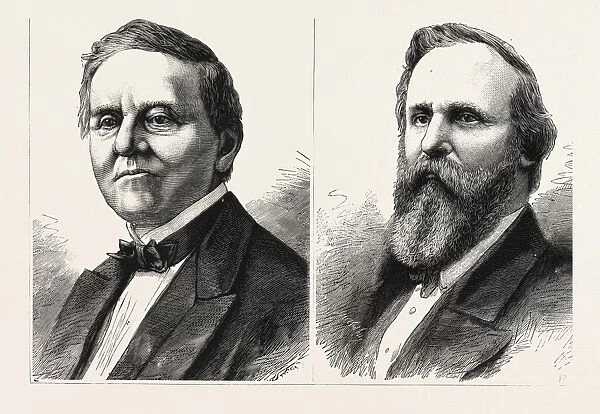 The Presidental Contest in America, Samuel Tilden, the Democratic Candidate and Rutherford Hayes