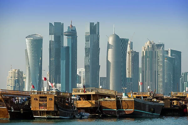 Qatar, Doha, landscape
