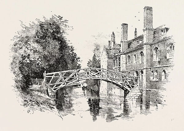 QUEENs BRIDGE, CAMBRIDGE, UK. A university town and the administrative centre of