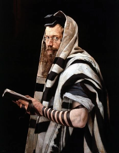 The Rabbi, 1892. Artist, Jan Styka (1858-1925)