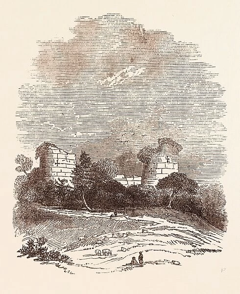 Ruins of Chartley Castle, once Possessed by Robert, Earl of Essex, Tried for Treason