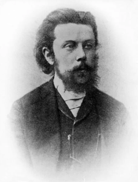 Russian composer modest mussorgsky (1835-1881)