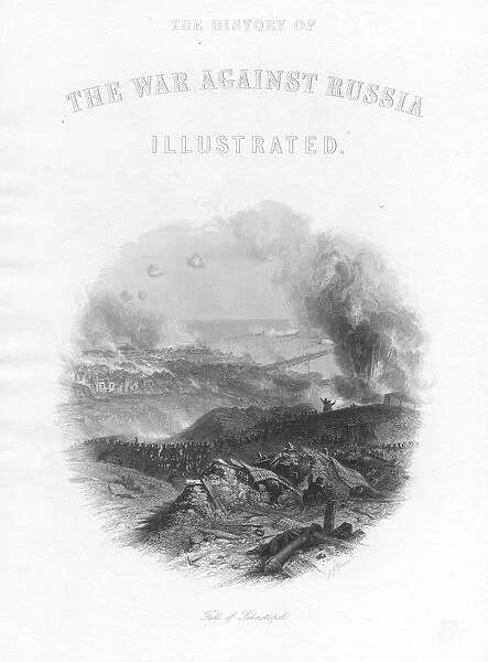 Russo-Turkish (Crimean) War 1853-6. Siege of Sebastopol, October 1854 to September 1855
