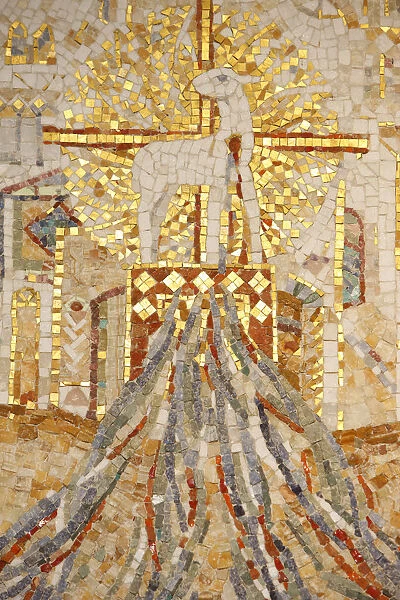 Saint-Maurice abbey basilica Mosaic by Madeleine Diener