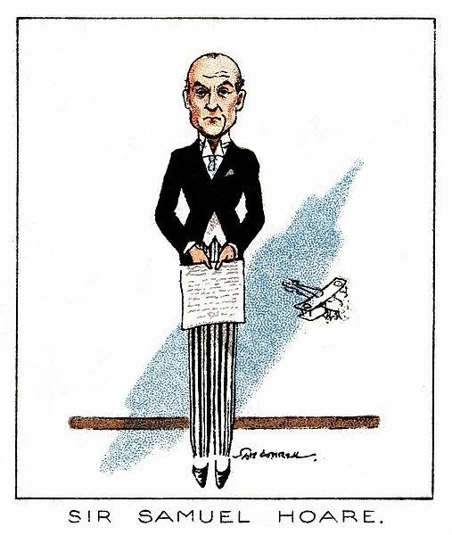 Samuel John Gurney Hoare, Viscount Templewood (1880-1959) British Conservative politician, 1929