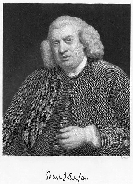 Samuel Johnson (1709-1784) English author and lexicographer