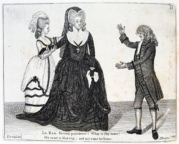 Sarah Siddons (born Kemble - 1755-1831) English actress. Mrs Siddons as Lady Randolph