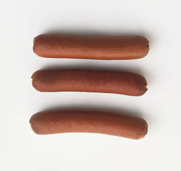 Three sausages