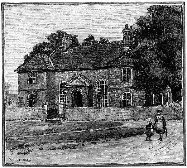 School House, Fishponds, Bristol, birthplace of Hannah More (1745-1833)