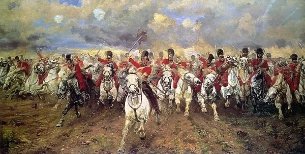Scotland for Ever'. The charge of the Scots Greys at Waterloo, 18 June 1815