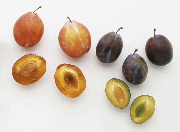 Selection of plums