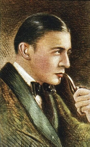 Sherlock Holmes, the detective created by Arthur Conan Doyle in the 1890s, as portrayed