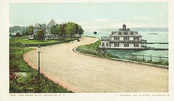 The Shore Road Postcard. ca. 1904, The Shore Road Postcard