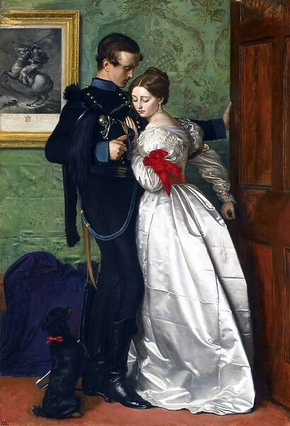 Sir John Everett Millais, 1st Baronet, PRA (1829 -1896) The Black Brunswicker (1860)