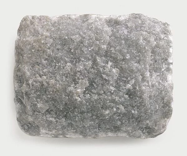 Slab of grey marble