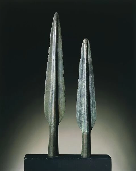 Spear heads, from Sardinia Region