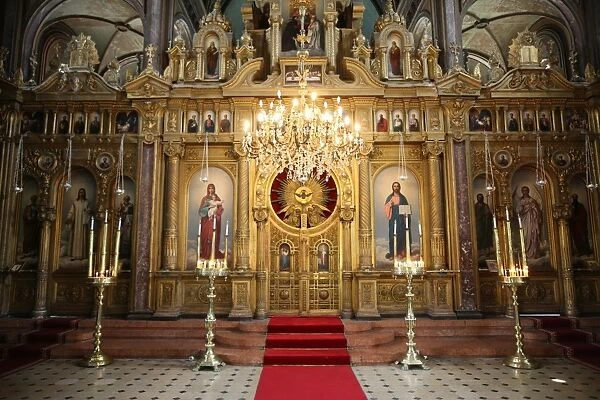 St Stephens Bulgarian church iconostasis