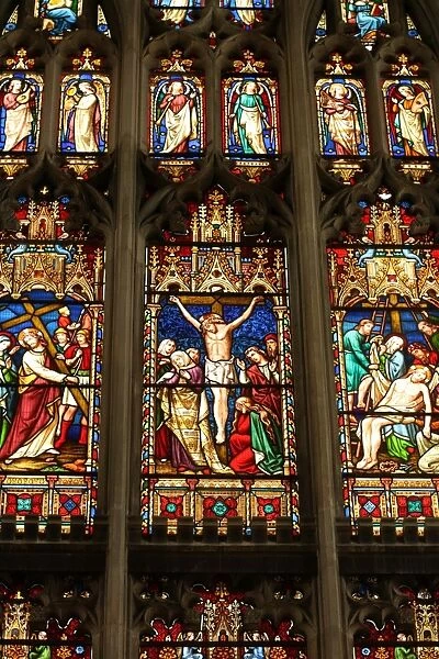 Stained Glass Window from the Nineteenth Century A. D