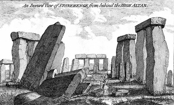Stonehenge. Megalithic monument on Salisbury Plain, England, dating from c2000 BC