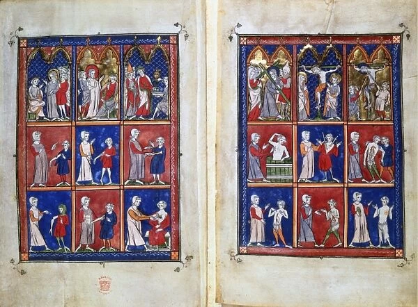 On Surgery by Roger of Salerno (12th century). The top images show scenes of