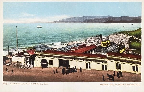 Sutro Baths, San Francisco, Cal. Postcard. 1904, Sutro Baths, San Francisco, Cal. Postcard