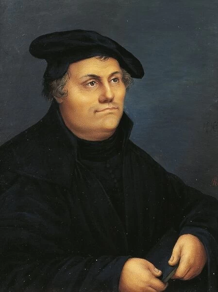 Switzerland, Geneva, Portrait of Martin Luther (1483-1546)