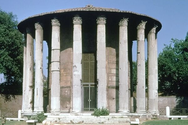 Temple of Vesta, Ancient Roman, 2nd century AD. Vesta, virgin goddess of the hearth
