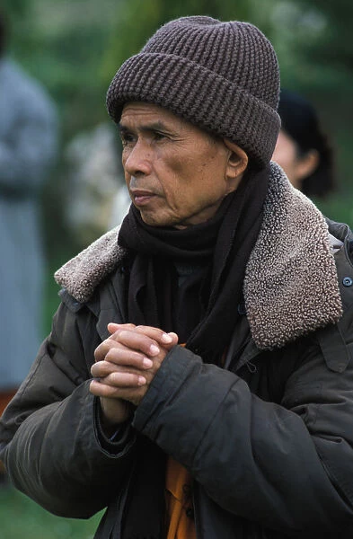 Thich Nhat Han at Plum Village