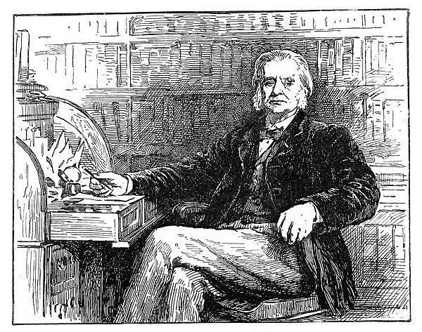 Thomas, Henry Huxley (1825-1895) aged 64. British biologist, supporter of Darwin and evolution