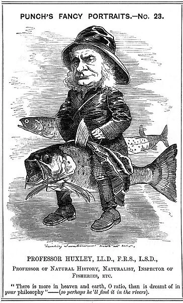 Thomas Henry Huxley (1825-1895) at the time he was Inspector of Fisheries (1881-85)