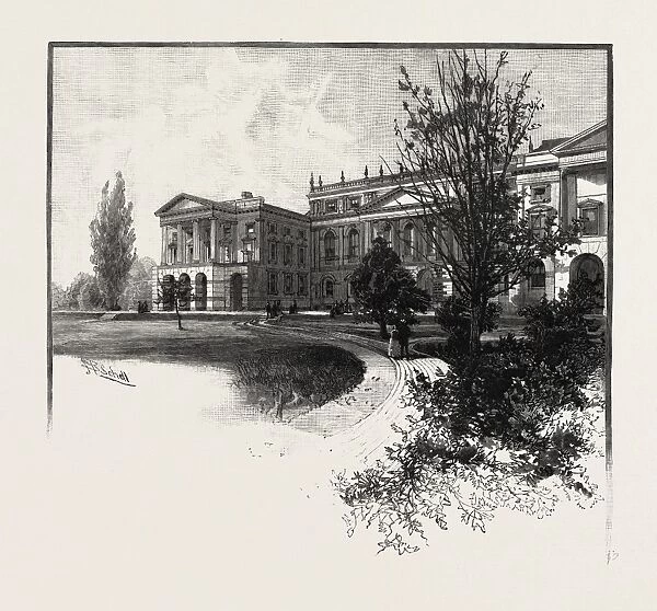 Toronto, Osgoode Hall, Canada, Nineteenth Century Engraving