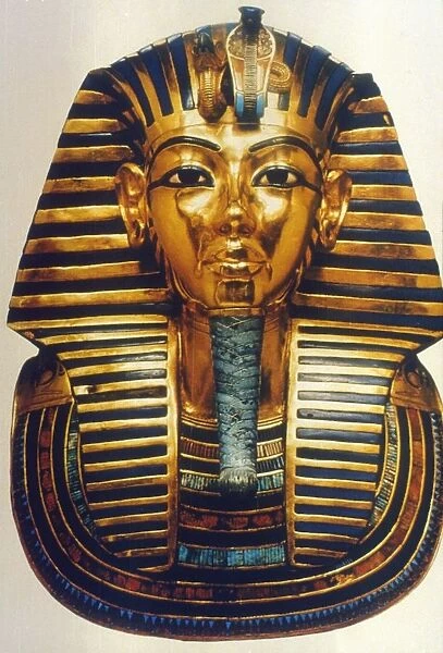 Tutankhamun (Tutankamen), king of Egypt, reigned 1361-1352 BC. 18th Dynasty. Gold