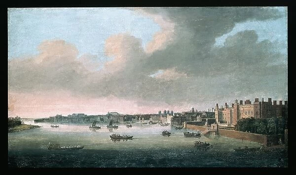 UK, engladn, London, View of Thames at Westminster