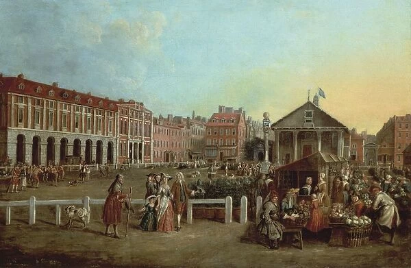 UK, London, Covent Garden Market, 1737