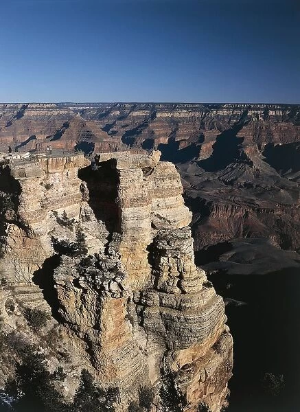 USA, Arizona, Grand Canyon National Park (UNESCO World Heritage List, 1979). South Rim of Grand Canyon
