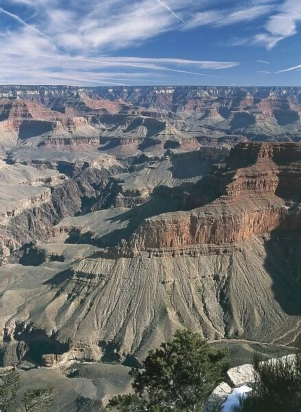 USA, Arizona, Grand Canyon National Park, (UNESCO World Heritage List, 1979). South Rim of Grand Canyon