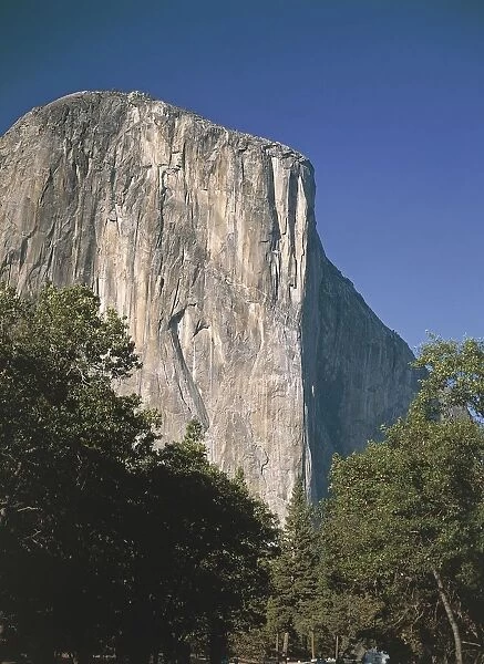 USA, California, Yosemite National Park, (UNESCO World Heritage List, 1984). Yosemite Valley, El Capitan Mountain