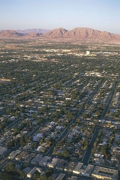 USA, Nevada, Aerial view of Las Vegas