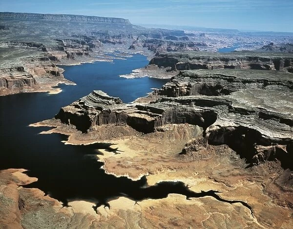 USA, Utah, Lake Powell, aerial view