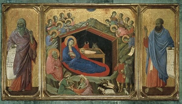 USA, Washington, Nativity, Predella panel of Altar-Piece of Maesta di Siena
