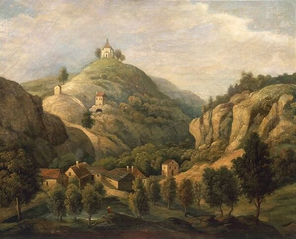 Valley of San Procopio near Prague by unknown artist, about 1830