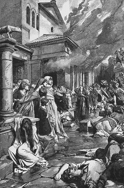 The Vandals in Rome. The Vandals were an East Germanic tribe that entered the late