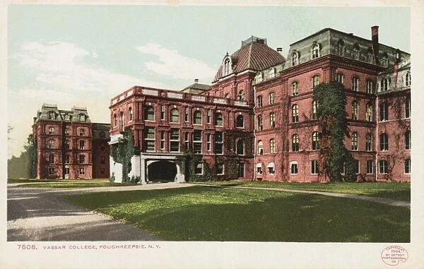 Vassar College Postcard. ca. 1904, Vassar College Postcard